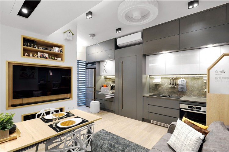 A good feng shui design apartment by Darren Interior