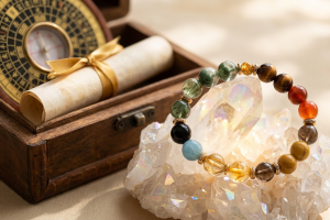 如何配戴水晶風水五行手鏈增強財運？從撓場科學到八字喜用的深度指南