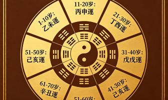 八字大運是干支分看還是十年一柱？從「出生時辰」戳破前五後五的邏輯盲點