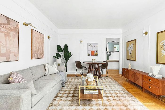 New York Manhattan East Village Apartment Living Room