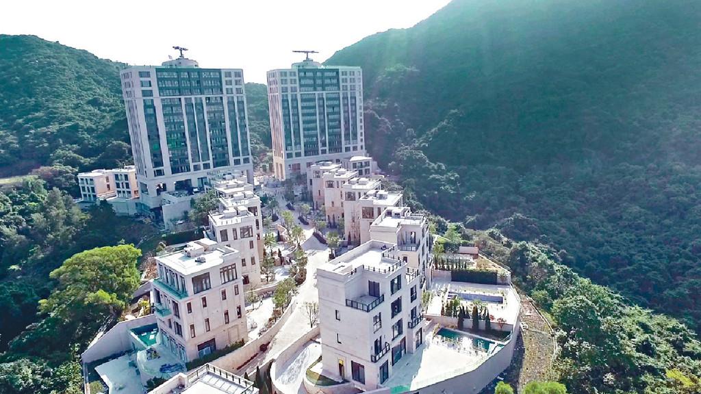 Aerial view of Mount Nicholson