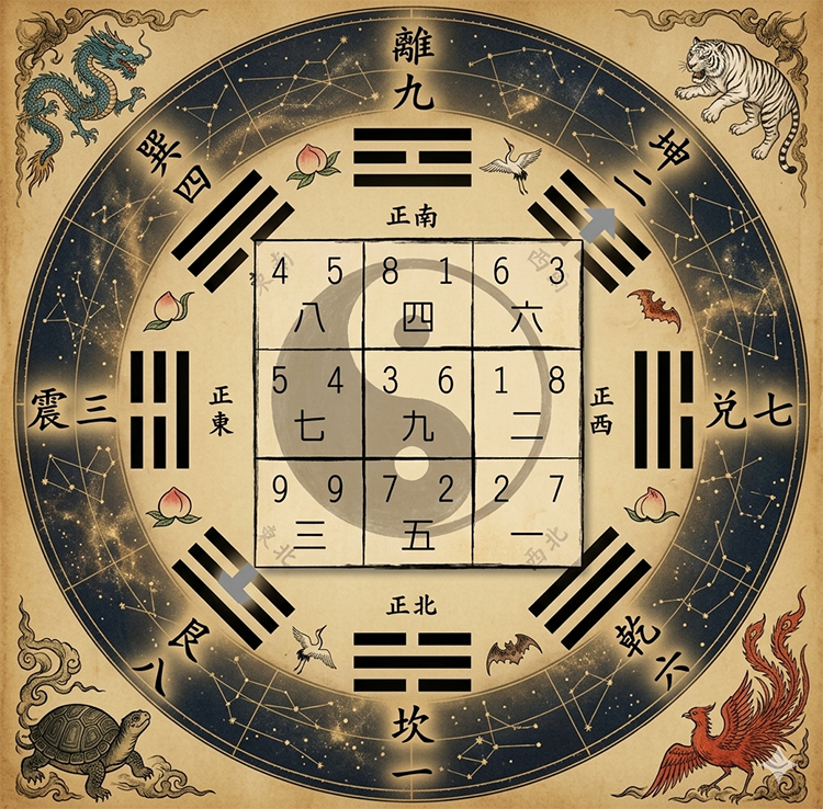 Annual Flying Stars Are Only a Reference – True Feng Shui Must Match the House Chart