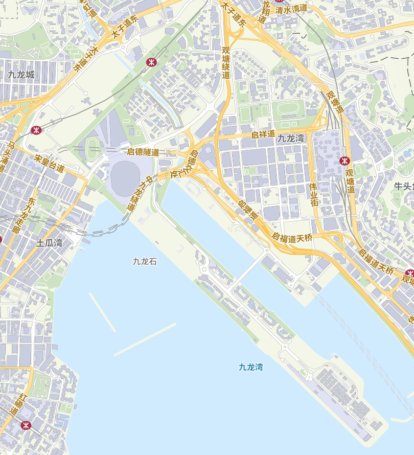 Kai Tak Development Area full map